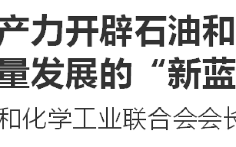 李寿生：用新质生产力开辟石油和化工行业高质量发展的“新蓝海”