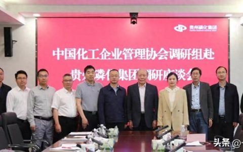 奋力打造全球磷化工领军企业 中化企协调研组来到贵州磷化集团